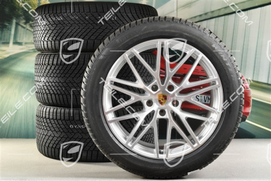 21" RS Spyder Design Winterräder Satz, Felgen 9,5J x 21 ET46 + 11,0J x 21 ET58 + NEUE Pirelli Winterreifen 285/45 R21 + 305/40 R21, mit RDK-Sensoren