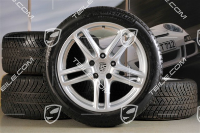 19-inch TURBO winter wheel set, wheels 9J x 19 ET 60 + 10J x 19 ET61 + Michelin winter tyres 255/45 R19+285/40 R19, TPMS sensors