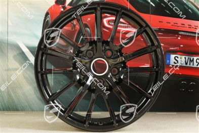 19-inch "Sport Design" wheel, 9,5J x 19 ET46, black high gloss