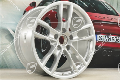 19-inch wheel Boxster S III, 9,5J x 19 ET45, Brilliant chrome finish