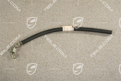 Fuel pressure accumulator line