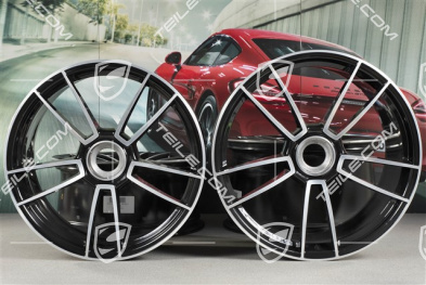 20+21-inch wheel rim set Turbo Sport 4, for 992.1 GTS, 8,5J x 20 ET50 + 11,J x 21 ET67
