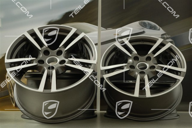 19-inch Turbo II wheel set, 11 J x 19 ET 67 + 8 J x 19 ET 57