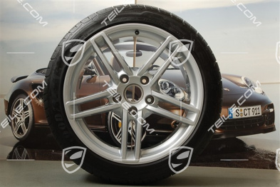 19" Carrera Sommerräder Satz 8,5J x 19 ET54 + 11J x 19 ET69, Sommerreifen 235/40 R19 + 285/35 R19