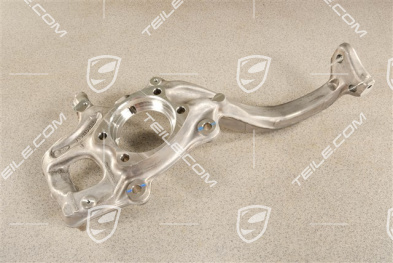 Front suspension steering knuckle / hub carrier, L