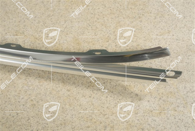 Listwa ozdobna, przednia rama dachu, aluminium, R