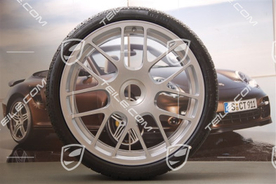 19" Winterräder Satz RS Spyder, Zentralverschluss.Felgen 8,5J x 19 ET56 + 11J x 19 ET51 + NEUE Winterreifen 235/35 R19 + 295/30 R19, ohne RDK