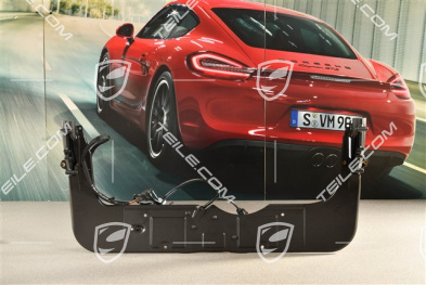 Spoiler drive, rear (engine lid), set incl. 2 x outrigger a. drive, C4S