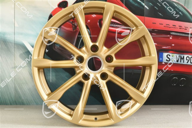 19" Felge Boxster S, 10J x 19 ET45, aurum seidenmatt