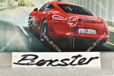 "Boxster" logo