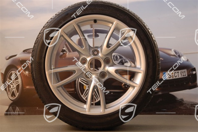 18" Winterräder Satz Carrera IV, Felgen 8J x 18 ET57 + 11J x 18 ET51 + NEUE Reifen 235/40 R18 + 295/35 R18