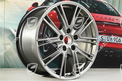 20" felga Exclusive Design, 10,5J x 20 ET71, do użytku w zimie, platinum satynowy półmat