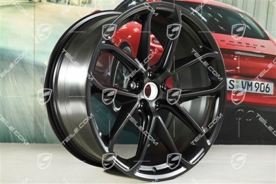 21-inch wheel rim "GT Design", 10J x 21 ET19, black satin matt