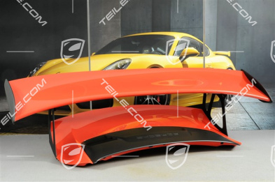 GT3 RS rear spoiler lid, with wing