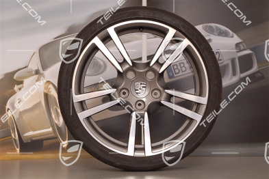 19" Sommerräder Satz Turbo II, Felgen 8J  x 19 ET57 + 11J x 19 ET 51 + Sommerreifen 235/35 ZR 19 + 305/30 ZR 19, ohne RDK
