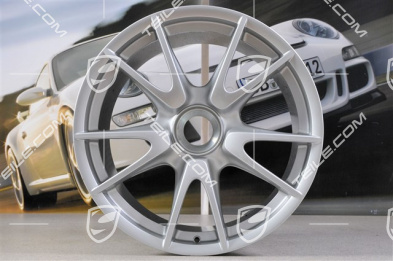 19" Felga GT3, centralne mocowanie, 11J x 19 ET67, srebrna, na zimowe opony