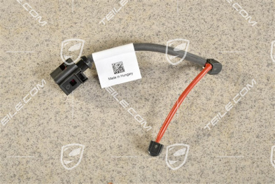 Brake pad wear sensor / warning contact, rear axle, Spyder