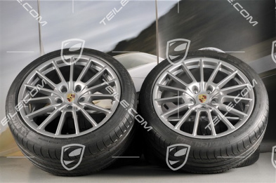 20" Komplet kół letnich Panamera Sport, felgi 2 x 9,5J x 20 ET 65 + 2 x 11,5 J x 20 ET 63, opony 255/40 ZR20 + 295/35 ZR20
