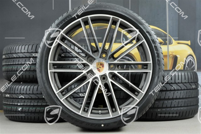 20" koła letnie, komplet 911 Turbo IV, felgi 8,5J x 20 ET49 + 11,5J x 20 ET56 + opony letnie 245/35 R20 + 305/30 R20