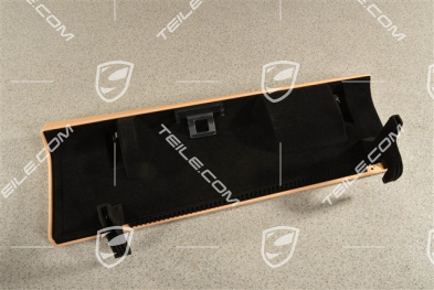 Handschuhkasten Blende, Leder, Luxorbeige