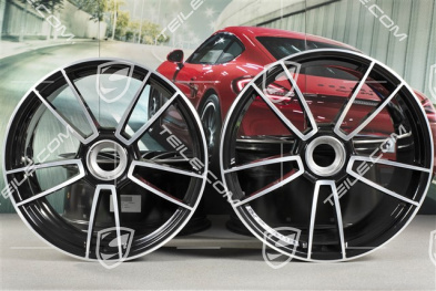 20+21-inch wheel rim set Turbo Sport 4, rims: front 9J x 20 ET41 + rear 11,J x 21 ET67