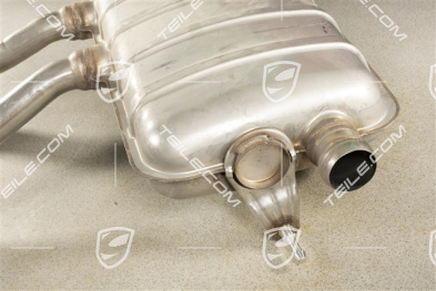 Rear muffler, V6 3.6 220KW