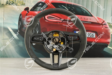 Sportlenkrad GT Sport Chrono Paket Plus, Alcantara Race Tex, Schwarz