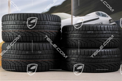 GT3 20" koła zimowe, komplet, "Turbo S" centralne mocowanie, 9J x 20 ET51 + 11J x 20 ET59 + opony zimowe Michelin 245/35 R20+295/30 R20, czujniki RDK