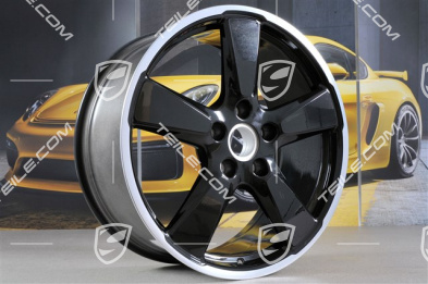 20" Felge Sport Classic, 9J x 20 ET51, schwarz hochglanz