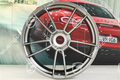 21-inch Turbo S wheel rim, 11,5J x 21 ET67, Platinum satin-mat