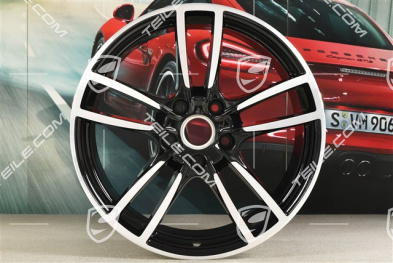 20-inch wheel rim, Cayenne Sport, 10,5J x 20 ET64, black high gloss