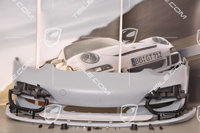 Aero Kit SportDesign Paket (Facelift 09-) für PDK Getriebe, ohne Löcher für Scheinwerferwaschanlage