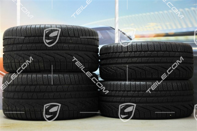 19" Komplet kół zimowych Carrera, 8,5J x 19 ET54 + 11J x 19 ET69 + NOWE opony zimowe Pirelli 235/40 R19 + 285/35 R19, z czujnikami ciśnienia RDK