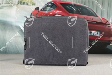 Back seat backrest, Rear, Leatherette, Metropole blue, Convertible, L