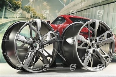21" Komplet felg Cross Turismo Design, 9,5J x 21 ET60 + 11,5J x 21 ET66, Turbonit