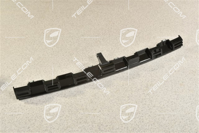 Heckklappenblende mit Schriftzug/Abzeichen/Emblem PORSCHE Schwarz
