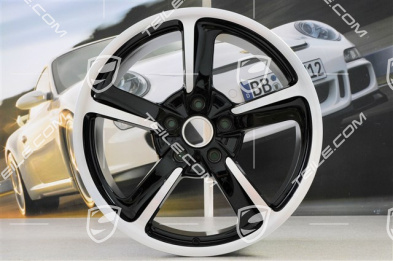 20" felga Sport Techno, 10J x 20 ET50, czarny wysoki połysk
