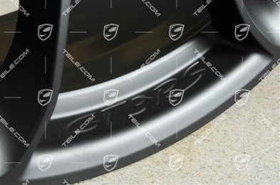 20-inch wheel GT3RS, with GT3RS logo, 9,5J x 20 ET50, black mat