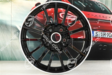 19" Felga "Sport Design", 8J x 19 ET57, gwiazda felgi czarna / rant srebrny