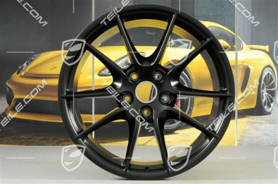 20" Felga, Carrera S III, 9,5J x 20 ET45, czarny satynowy półmat