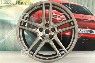 20" wheel "Macan Turbo", 10J x 20 ET19, BORBET, platinum satin matt