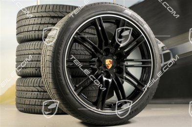 21" Koła letnie SportEdition, czarny połysk, 4x felgi 10J x 21 ET 50 + 4x opony 295/35 R 21 107Y XL, bez czujn.ciśnienia