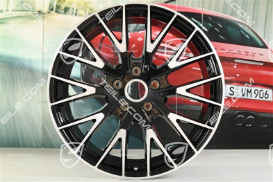 21" Panamera Exclusive Design wheel rim, 10.5J x 21 ET71, high-gloss black