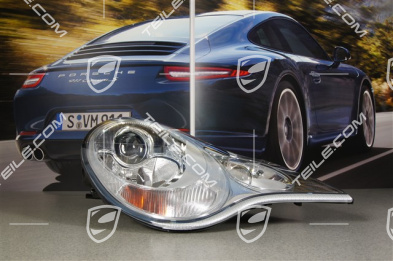 Litronic (bi-xenon) headlight, plain glass, Turbo / GT2, R