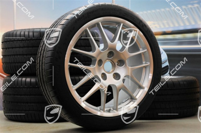 20" Koła letnie komplet RS Spyder, felgi przednie 9,5J x 20 ET65 + tylne 11J x 20 ET68 + opony letnie Michelin 255/40 ZR20 + 295/35 ZR20, z czujnikami