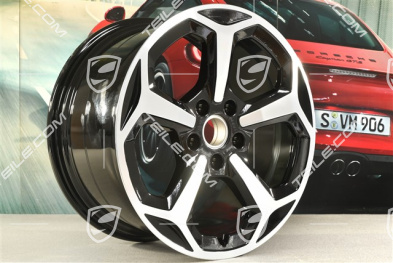 20-inch Rim Offroad Design, 11J x 20 ET60, black high gloss + glossy Surface