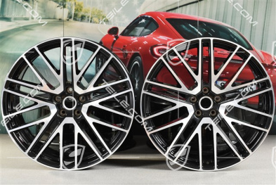 21-inch "911 Turbo 5 Design", alloy wheels set, 9,5J x 21 ET27 + 10J x 21 ET19