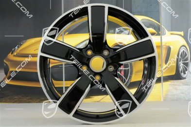 20" Felga Carrera Sport, 8,5J x 20 ET57, czarny perłowy (Jet Black metalic)