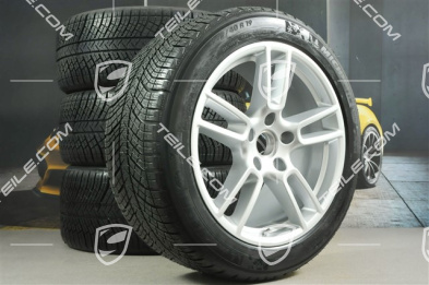 19" Koła zimowe, komplet "Panamera", felgi 9J x 19 ET64 + 10,5 J x 19 ET62 + NOWE opony zimowe Michelin Pilot Alpin 4 265/45 R19 + 295/40 R19