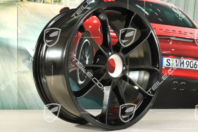 20" Felge GT3, 9J x 20 ET55, schwarz-hochglanz